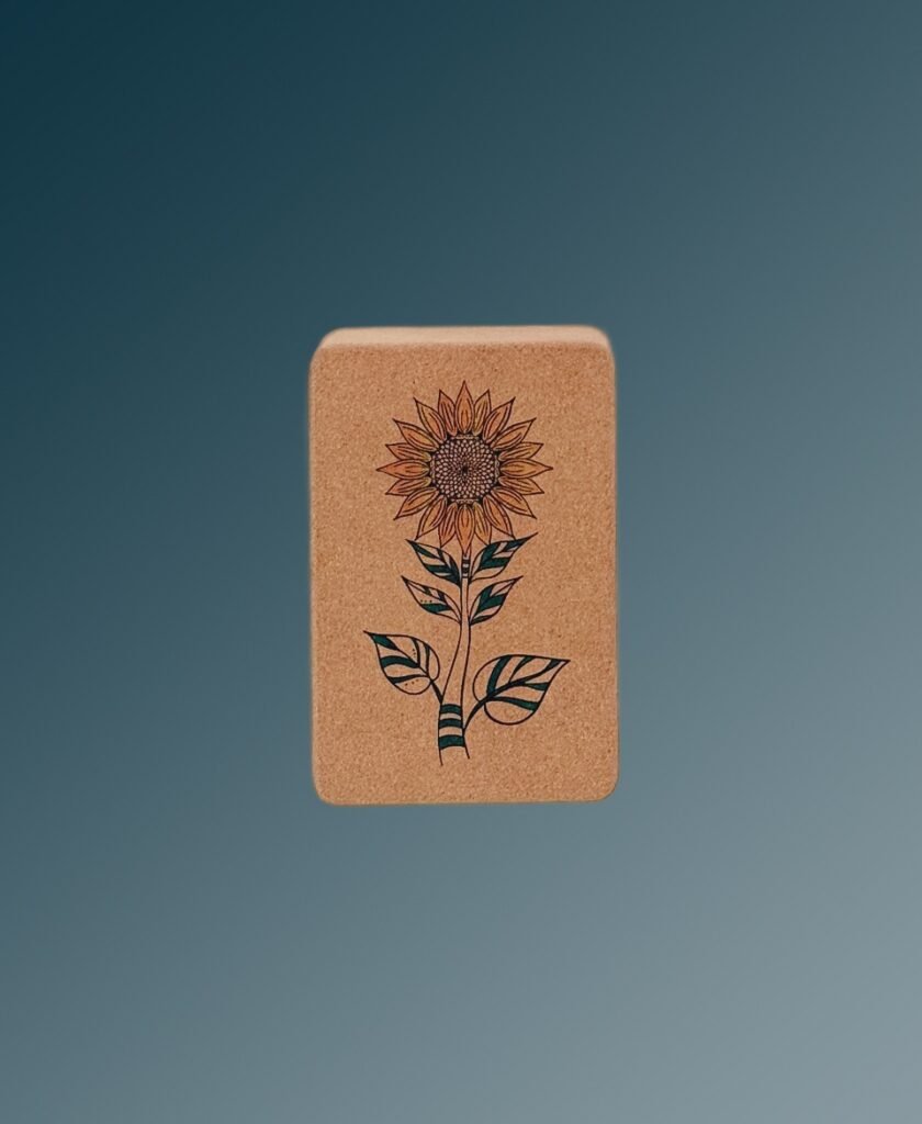 Brique de yoga - Chakra solaire par Amsome, ecoresponsable