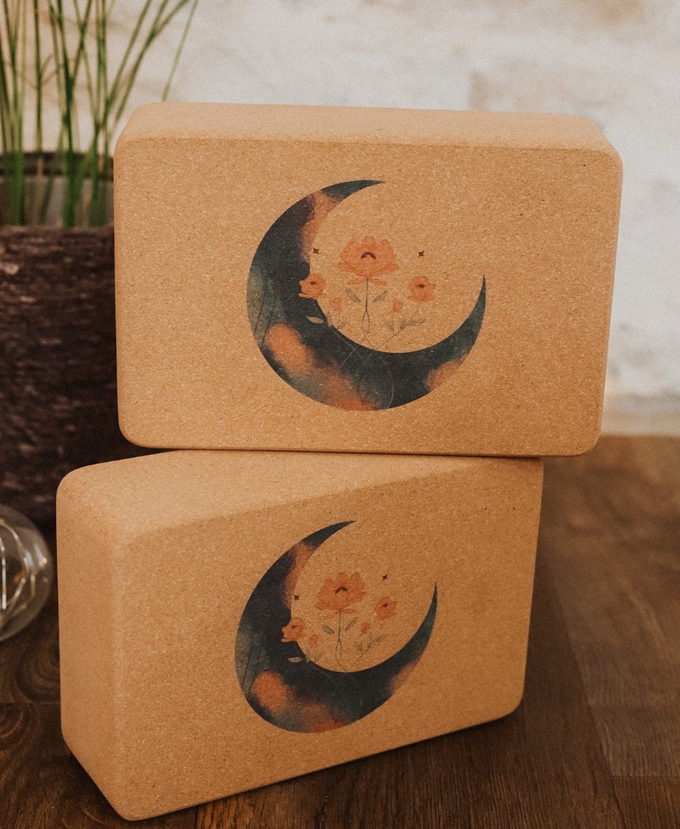 Brique de yoga - Lune céleste – Image 6