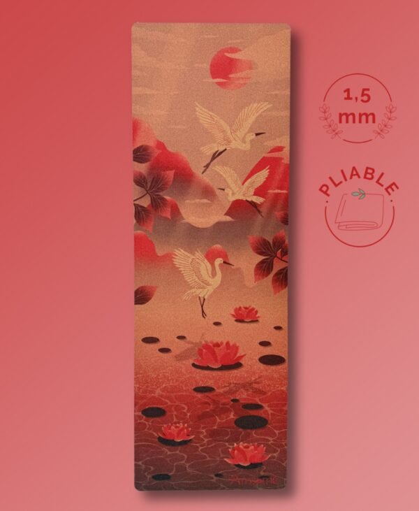 Tapis de yoga de voyage - L'envolée sauvage