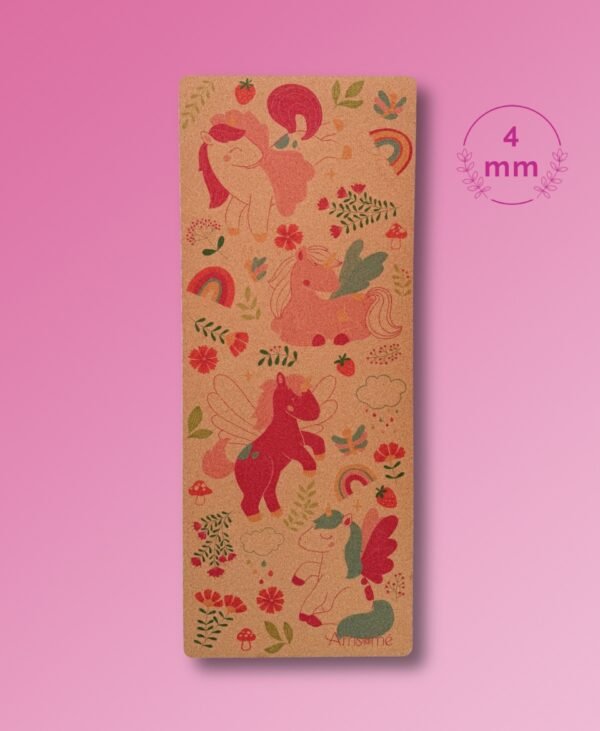 Tapis de yoga enfant - Féérie des licornes