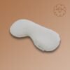 Coussin pour les yeux DOUCEUR Laine - fond cafe - 100% merinos