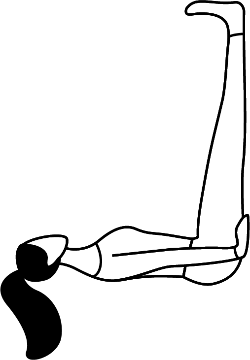 Yoga - Jambes contre le mur