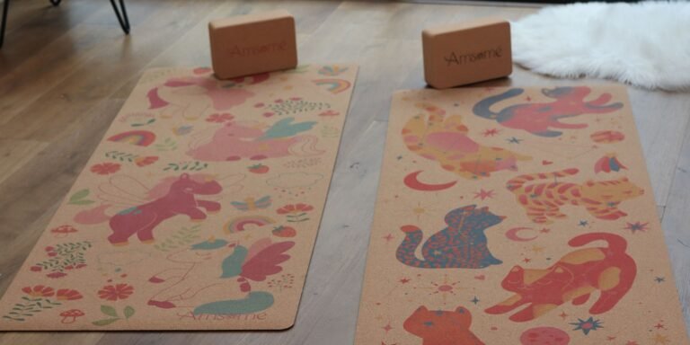 2 tapis de yoga enfant Amsome