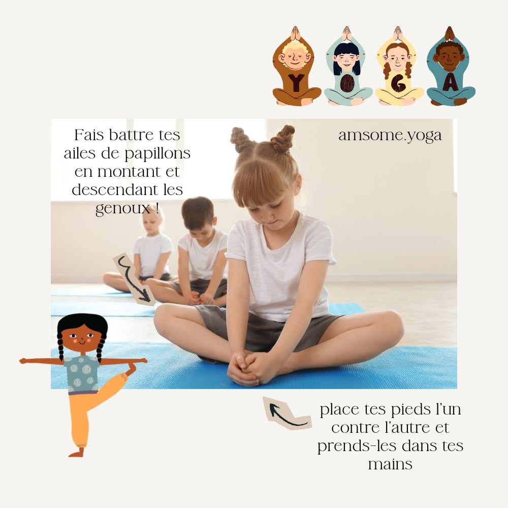 yoga enfance posture du papillon yoga enfance posture du papillon